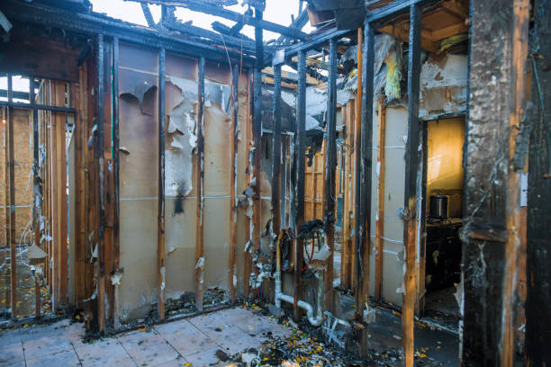 Professional Fire Damage Removal technician working in Ephrata, WA